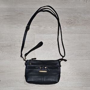 Stone Mountain USA Crossbody/Wristlet/Shoulder Bag with Gold Accents